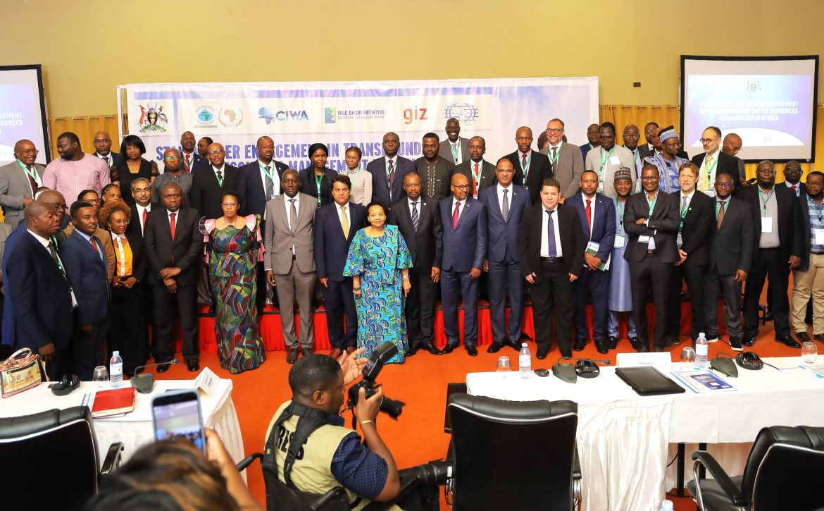 Group Photograph of Participants at the High-level Stakeholders Engagement on Transboundary Water Resources Management in Africa